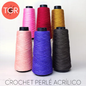 Crochet Perlé Acrílico