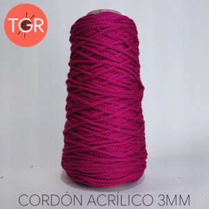 Cordón Acryl Tricot 3-4mm (150grs)