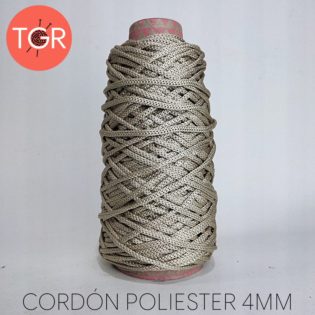 Cordón Poly Tricot 3-4mm (150grs)